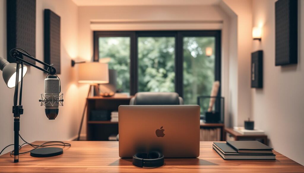 إضاءة غرفة البودكاست إضاءة غرفة البودكاست