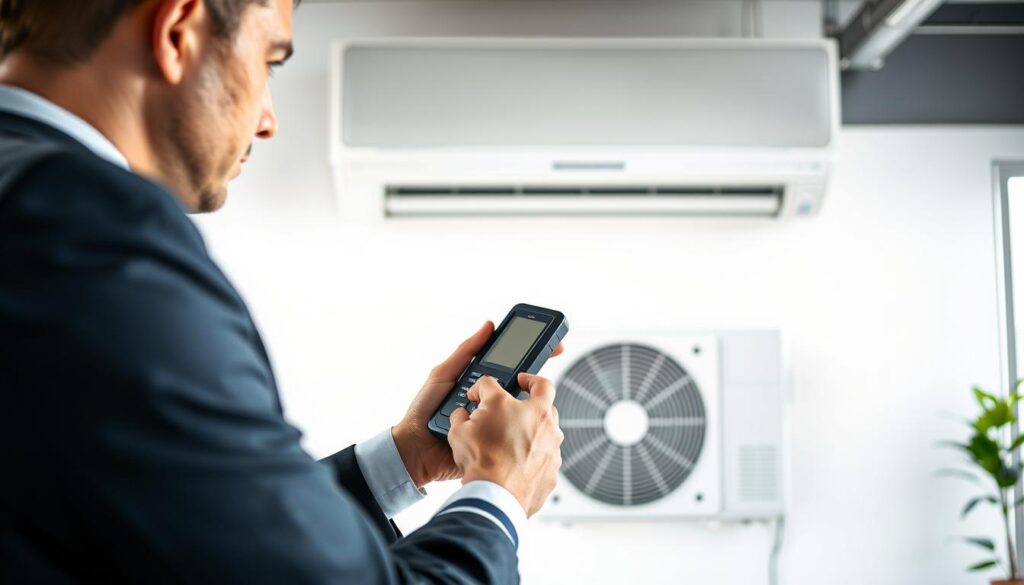 تشخيص ضوضاء التكييف