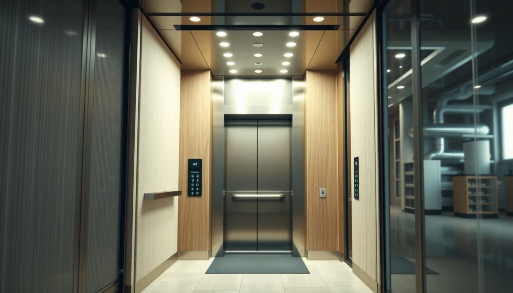 تصميم عزل صوت المصعد