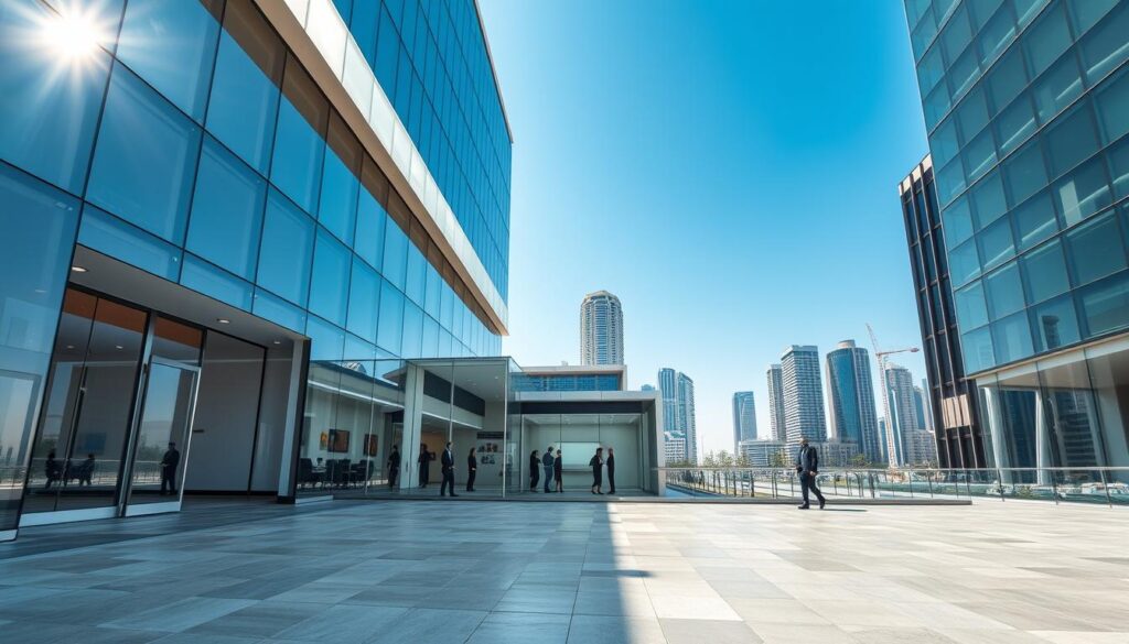 تطبيقات الطوف في المباني التجارية تطبيقات الطوف في المباني التجارية