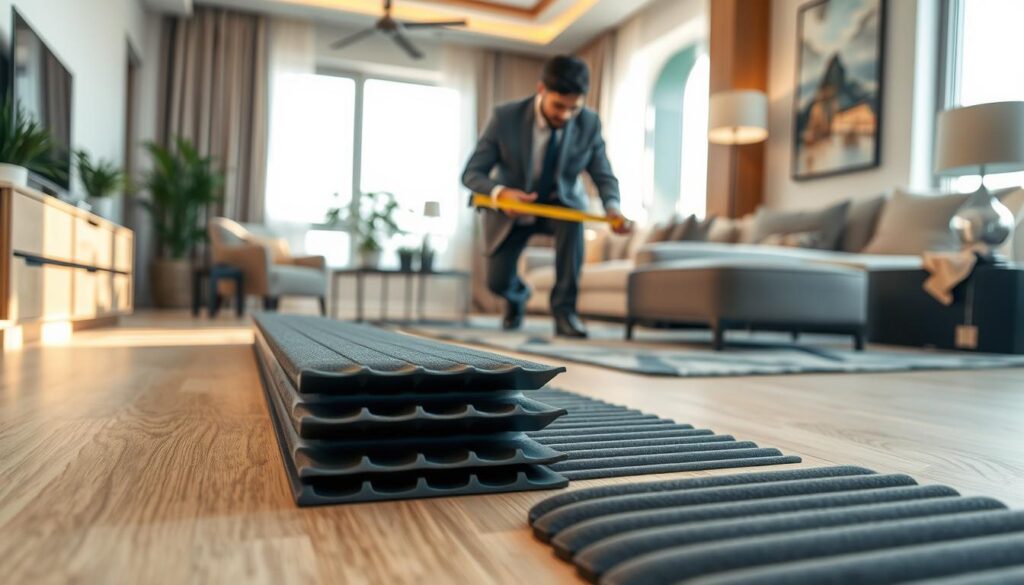 عزل صوت الأرضيات في الكويت