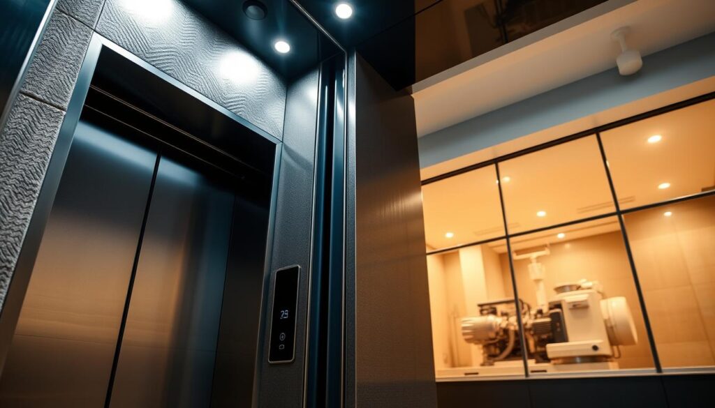 عزل صوت المصعد